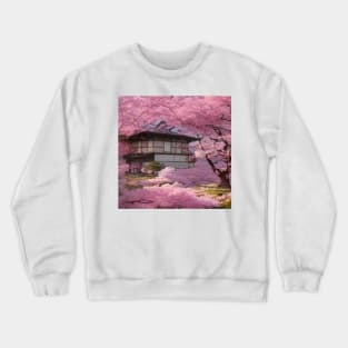A Pink House at the End of the Street Crewneck Sweatshirt